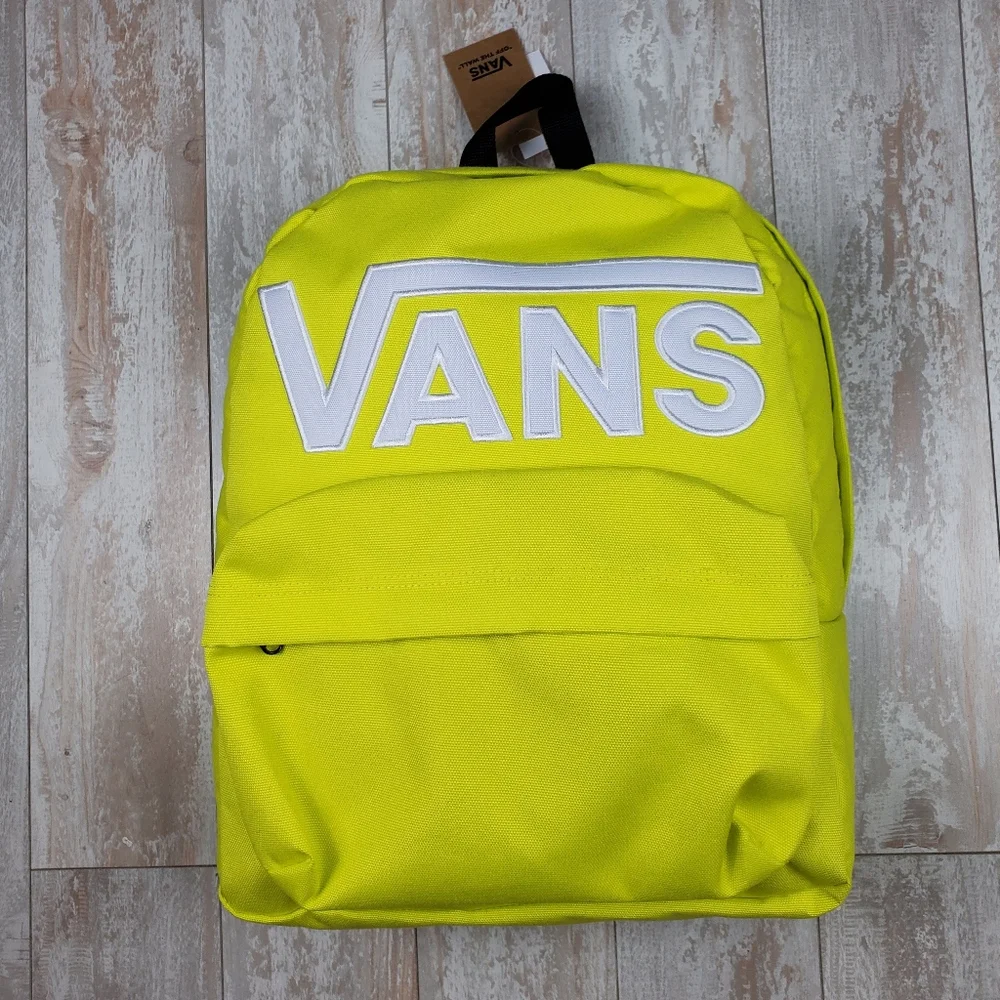 Vans Old Skool Backpack Neon Yellow